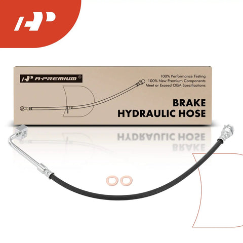 Front Brake Hydraulic Hose For Ford F 250 And F 350 1980 1994 4WD Front Left And Front Right Passenger Side Replacement Direct Fit