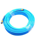 Knock Down Jobs Easy With This Slick Light Durable Gray Polyurethane Air Compressor Hose One Quarter Inch Pneumatic Line For Roofing Framing And Carpentry Job Site Grind.