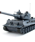 One Twenty Eight Scale Remote Control Tiger Tank With German WW2 Dope Authentic Detail Sound And Light front view