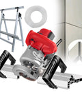 Get The Project Done Right With This Powerhouse 1200W Electric Tile Bevel Cutter And 43 Degree Chamfering Machine with handles and accessories.