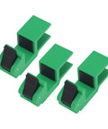 No Sweat Scribing Setup For 18Mm Cabinet Panels Three Pack Killer Grips For Kitchen Fillers And Wardrobe Ends tool-free green clamps