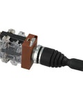 Heavy Duty 2 Position 2NO Momentary Joystick Switch for Industrial Control Panels 22mm Panel Mount with Screw Terminals