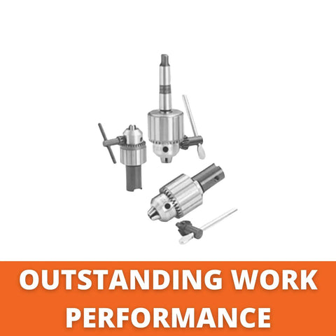 Chuck And Adapter Kit For JHM JM101 Magnetic Drill Expands Cutting Range With Standard Twist Bits Delivers Durable Construction Secure Fit Converts Your Mag Drill To Accept A Wider Variety Of Hole Sizes