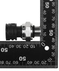 Oil Pressure Sensor Switch For Cars And Trucks, Plug And Play Replacement Sensor, Durable Auto Part, Compatible With 21634024 20375013 20428456, Car Parts Truck Parts, 1Pcs, Premium Automotive Accessory, Reliable Engine Sensor, side view with ruler