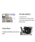 High Precision Electric Auger Filler Machine For Spices And Toner Powders 0.5 To 300 Grams dual filling nozzles and stable motor design.
