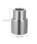Metal adapter for Two Pack Truck Lift Extension Adapters 1.38 Inch Diameter Jack Height Extension For Bottle Jacks Raising Leg Attachment