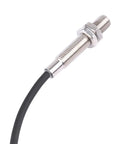 Compact 12 To 24 V DC Diffuse Reflective Infrared Photoelectric Sensor with 3.5 cm Detection, NPN NO Output, DC Amplifier, M8 Mounting.