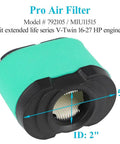 All In One Air Filter And Oil Filter Tune Up Kit For John Deere D170 Z425 Lawn Mower Replaces MIU11515 696854 792105 407777