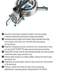 Heavy Duty Induction Bearing Heater With Built In Timer And Thermal Safety Cutoff For No Sweat Interference Fit Installations Up To Six Hundred Pounds showing induction coil and controls.