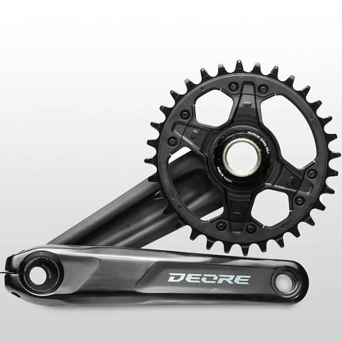 12 Speed Trail Crankset Fc M6130 170mm Arm Length 32T Direct Mount Rings Aluminum Built Tough For Mountain Bikes