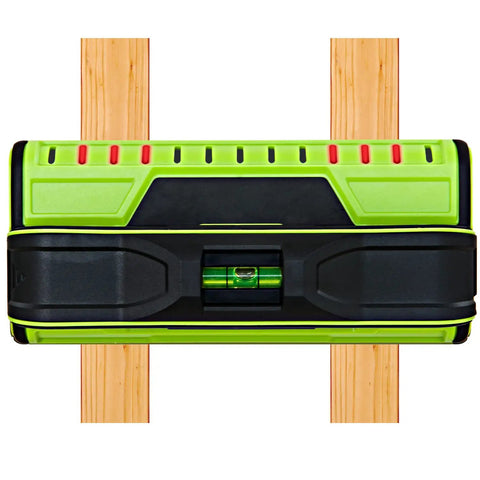 Dead On Accuracy 13 Sensor Stud Finder Wall Scanner With No Calibration Hassle And Heavy Duty Grip Design For Rapid Wood Or Metal Detection Simple To Carry Top Shelf Gear For Renovators