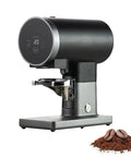 No Sweat Electric Coffee Tamper With 58mm Adjustable Portafilter Bracket Smart Touch Control Panel Digital Display.