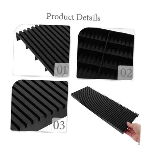 Static Rack Circuit Tray For ESD Safe Storage Antistatic Board And Relays Bar Rack Portable Compact Organizer details