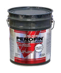 Rock Solid Clear Exterior Wood Sealer And Finish With Deep Penetrating Brazilian Rosewood Oil For Serious Moisture Blocking And No Nonsense UV Defense On Decks Fences And Backyard Timber Five Gallon in a metal paint can.
