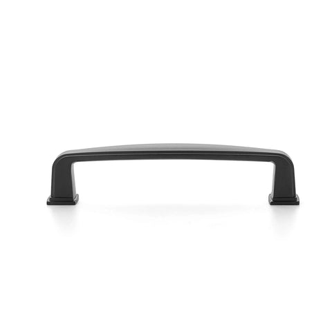 20 Pack Solid Matte Black Cabinet Pulls For Kitchen Cabinets And Drawers Center To Center 3-3/4 Inch, Modern Cupboard Drawer Hardware Handles