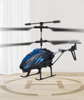 Beginner Friendly RC Helicopter With One Key Takeoff And Landing, 2.4GHz Anti Interference Remote, in flight indoors