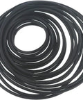 Old School Cassette Deck Belts Pack 20 Pcs 1.5mm round rubber belts for cassette recorders, tape players, CD players, vintage audio gear.