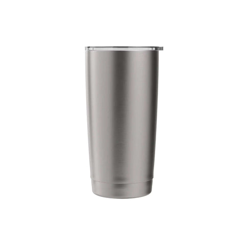 Insulated Stainless Steel Tumbler For Gym Sessions Dual Wall Keeps Drinks Hot Or Cold BPA Free Leak Proof Lid Brushed Steel Ideal For Workout Fans