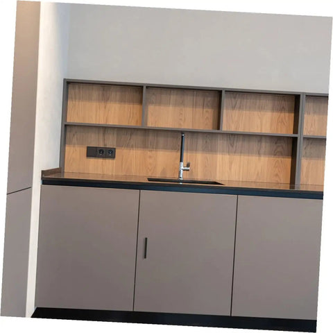 Black Cabinet Door Handles And Pulls Set For Vintage Style Kitchen Wardrobe And Furniture Hardware Durable Easy Install Drawer Pulls Two Pack Slick Modern Look installed on minimalist kitchen cabinets.