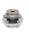 Front view of Front Wheel Bearing Hub Assembly for 1999 to 2004 Jeep Grand Cherokee Five Lug Front Hub Fits Left Or Right Side OE Quality