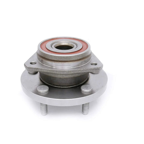 Front view of Front Wheel Bearing Hub Assembly for 1999 to 2004 Jeep Grand Cherokee Five Lug Front Hub Fits Left Or Right Side OE Quality