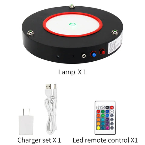 10 Inch LED Laser Lamp Base RGBW 4in1 Ultra Bright Night Light For Hookah Shisha Glassware with charger and remote