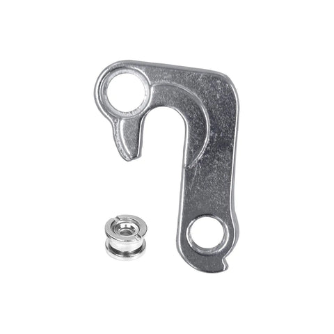 Derailleur Hanger 131 For Anthem Reign Trance XTC And More Replacement Part RE9GA With Mounting Screws shown in alloy material