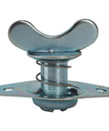 Self Ejecting Quarter Turn Fasteners With 0.700 Inch Grip Pack Of 10 For Thick Materials No Tool Quick Release