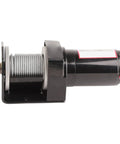 Rock Solid 2500 Lb Electric Power Tow Winch With Remote Control For ATVs And UTVs Silent Motor DC 12V heavy duty gear close-up view.