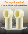 Porsche Boxster Convertible Top Push Rod End Repair Kit Fits 1997 To 2012 986 987 Models Ball Joint Replacement 2-pack