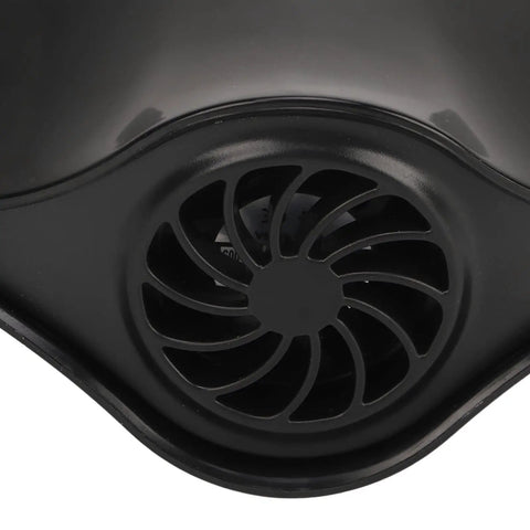 USB Powered Electric Coffee Warmer And Cooler Cup Coaster Legit Dual Temperature Control Base bottom view showing cooling fan design.