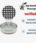 140 Mesh Stainless Steel Lab Sieve 8 Inch Sifter For Powder Pellet Flour Liquid Filtration, close-up of mesh design
