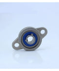 Knock Out SKFL001 Stainless Steel Pillow Block Bearing Housing Featuring 12mm Shaft Size And M6 Mounting Bolts Built To Last In Any Tough Job Provides Durability For Your Machinery Setup Without Going Over Budget Grab Real Deal Part Just Fix It Today. front view