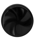Heavy Duty Espresso Distribution Tool And Gravity Adaptive Coffee Leveler For 54Mm Portafilter Basket top view showing glossy black stainless steel blades.