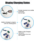 Charging status display for 7.4V 2200mAh LiPo Battery With 50C Burst 80C High Discharge For RC Cars and Devices