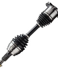 4WD Front CV Axle Shafts Pair For 6 Lug Chevy GMC Trucks Including Silverado Suburban Tahoe Blazer Avalanche K1500 K2500 Pickup Replacement Kit With Direct Fit And Heavy Duty Construction, showing single axle shaft with metal construction and bolt-on design