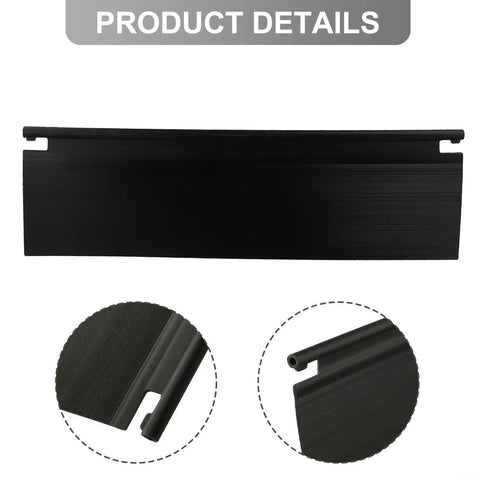Beefy Lawn Mower Trailing Shield Kit For Troy-Bilt TB110 And 11A-A44E065 12AVB2K9095 Black Plastic Guard, Heavy Duty Safety Shield