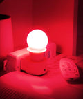 Blue LED Light Bulbs 9 Watt 60 Watt Equivalent With E26 Base For Weddings Parties Holidays Halloween Christmas Bar Decor