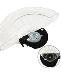 Electric Blade Guard Replacement For LS1040 Cut Off Machine 28 Cm Diameter Safety Shield shown with close-up view