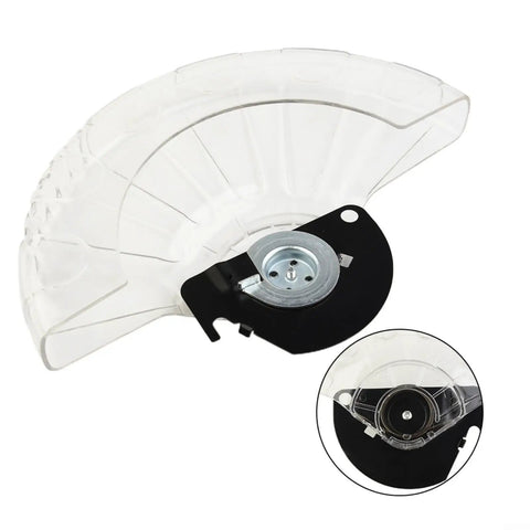 Electric Blade Guard Replacement For LS1040 Cut Off Machine 28 Cm Diameter Safety Shield shown with close-up view