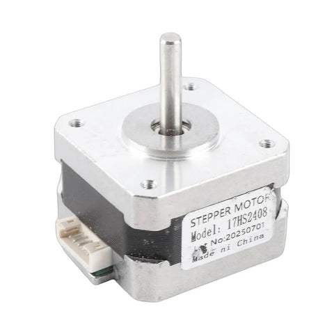 17HS2408 4 Wire Stepper Motor Quiet High Torque Nema 17 Servo Unit Silent Precision Driver For Printers And Cnc Machines runs smooth with a metallic finish