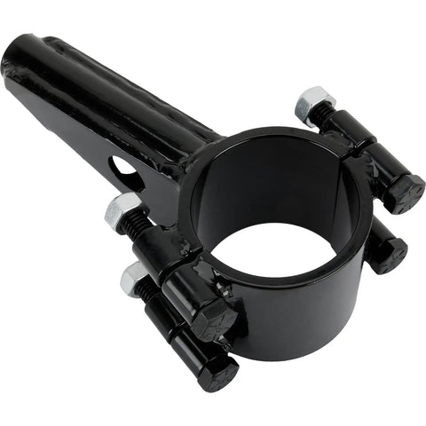 3 Inch Axle Tube Clamp On Bracket For Rear Track Bar Mount, Steel Construction, Fits 3 Inch Diameter Axle Tubes, Clamp-On Installation, No Welding Needed, Ideal For Panhard Bar And Track Bar Suspension Systems close-up