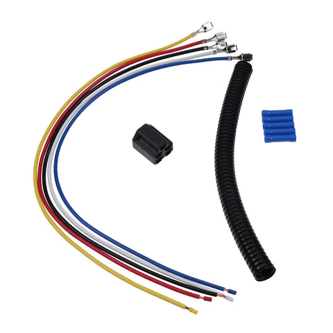 5 Pin 18 Inch Ignition Key Switch Wiring Harness M90206 For Lawn Tractors Durable 12 Month Warranty Compatible With John Deere