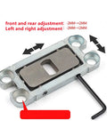Self Closing Door Pivot Hinges For Home And Commercial Wood Doors Heavy Duty Hidden Stainless Steel Pivot Hinges With 360 Degree Shaft Invisible Pivot System Adjustable 2 Way Stops At 90 And 105 Degrees And Easy Install.
