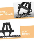 Heavy Duty Motorcycle Chain Tensioner Tool For Quick Adjustments And Snug Fits with steel materials and easy-to-use design.
