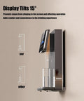 Wall Mounted Instant Hot Water Cooler For Office Or Home, Countertop Style Water Dispenser with 15-degree tilted display
