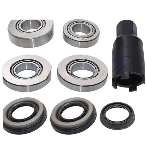 Beefy Rear Differential Bearing Repair Kit And Removal Tool For ATS CTS 2013 2019 Includes F-577158 F-574658 LM50134R 22993016 92230584