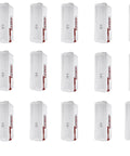 20 Pack White Fire Extinguisher Cabinet Lock Box With Hammer For 10 Lb Extinguisher Surface Mount Outdoor Weatherproof Heavy Duty Safety Rig Built Like A Tank Keep Em Safe American Made - multiple units view.