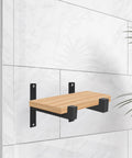 Heavy Duty L Shaped Shelf Bracket Set With Screws For Wall Cabinets And Home Use Sturdy Stainless Steel Right Angle Support