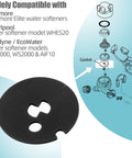 Water Softener Venturi Gasket Replacement For Kenmore Whirlpool Morton GE Durable Seal For Efficient Softening Easy Swap Fits A Wide Range Of Models And Ecodyne Compatibility black silica gel gasket